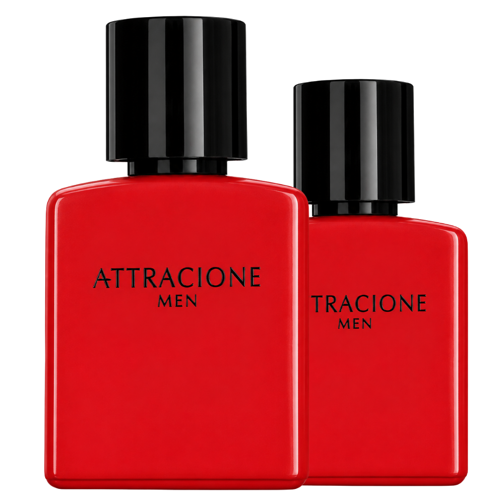 Kit com 2 perfumes Attracione Men